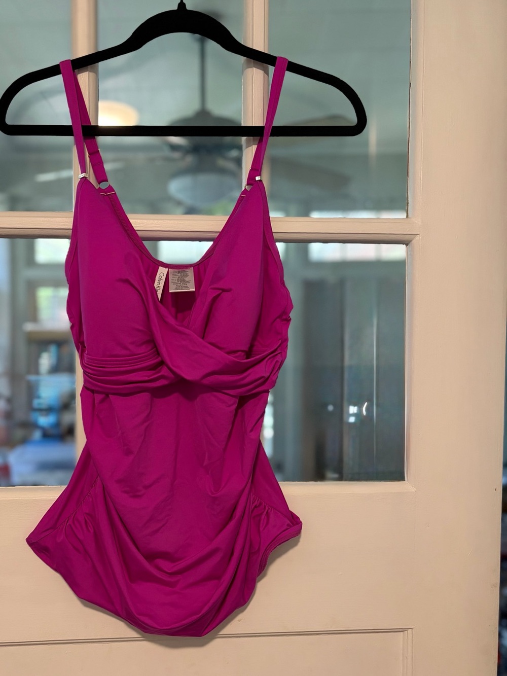 Calvin Klein Magenta tanking style top